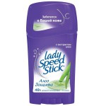 Дезодорант-антиперспирант, Lady Speed Stick (Леди Спид стик) 45 г Алоэ Для чувствительной кожи стик