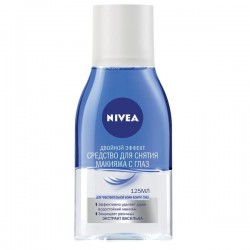 Средство для удаления макияжа с глаз, Nivea (Нивея) 125 мл арт. 81182 двойной эффект