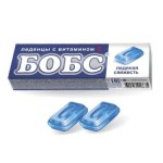Леденцы, Бобс 3.5 г 10 шт ледяная свежесть БАД