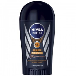 Дезодорант-антиперспирант для мужчин, Nivea (Нивея) 40 мл Защита антистресс стик