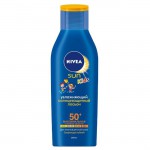 Лосьон солнцезащитный для детей, Nivea (Нивея) 200 мл арт. 85486 сан кидс SPF 50+